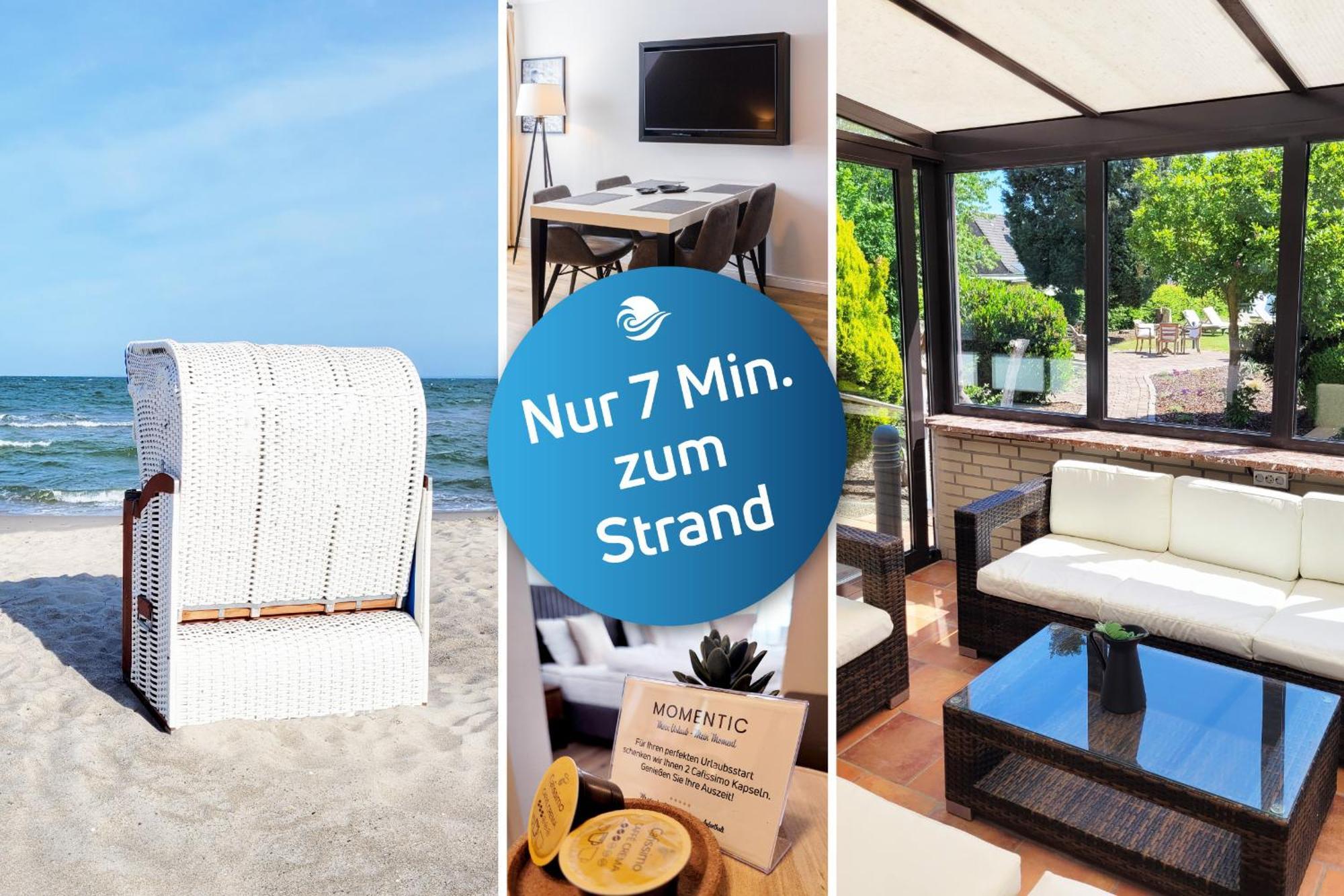 Strandnahe Ferienwohnung - Sehr Modern Und Hochwertig Eingerichtet, Inklusive Parkplatz, Gartenzugang Und Fahrradunterstellmoeglichkeit Scharbeutz Eksteriør bilde